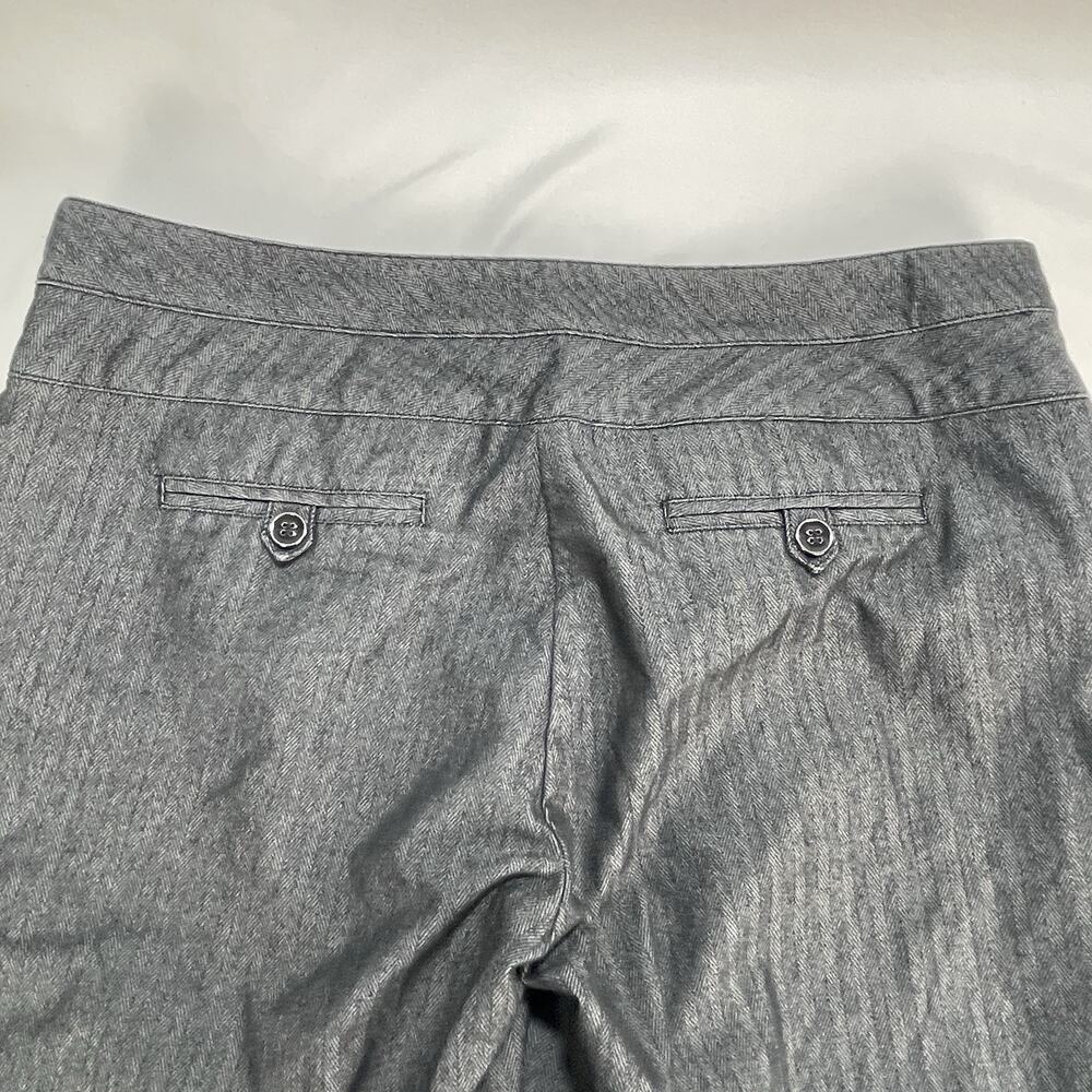 Joe B by Joe Benbasset Women's Gray pinstripe streight leg dress pants sz 13 - Picture 3 of 6